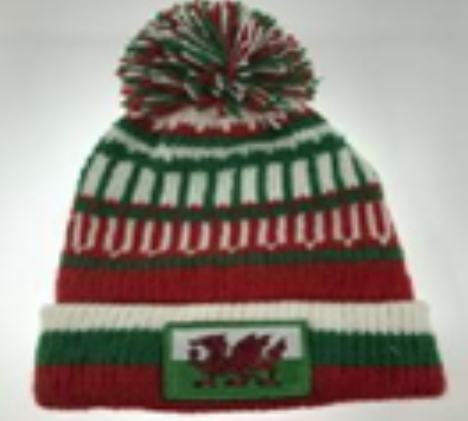 CASTLE BOBBLE AND AARON BOBBLE HAT