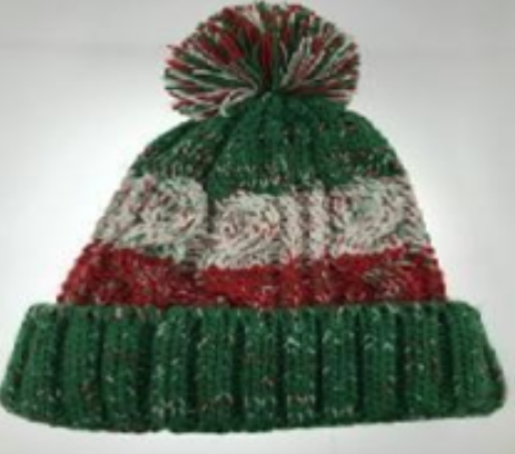 CASTLE BOBBLE AND AARON BOBBLE HAT