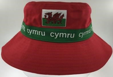 WELSH RED BASIC BUCKET  HAT